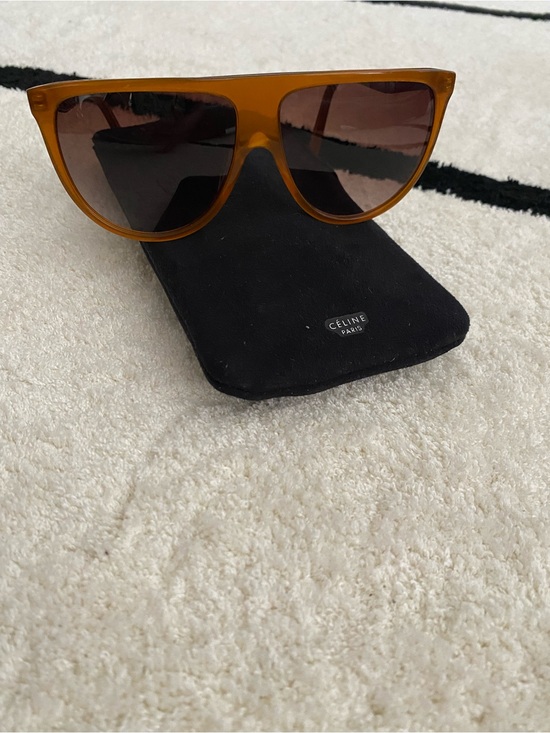 Celine Accessories - Celine CL41435 Amber Oversized Sunglasses 61-14